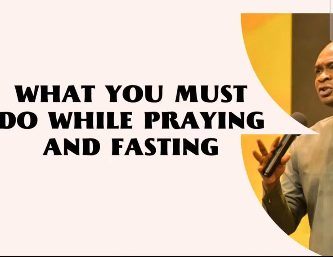 What you must do to pray