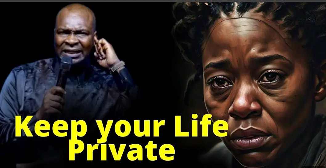 Keep your life private by Apostle Jushua selman