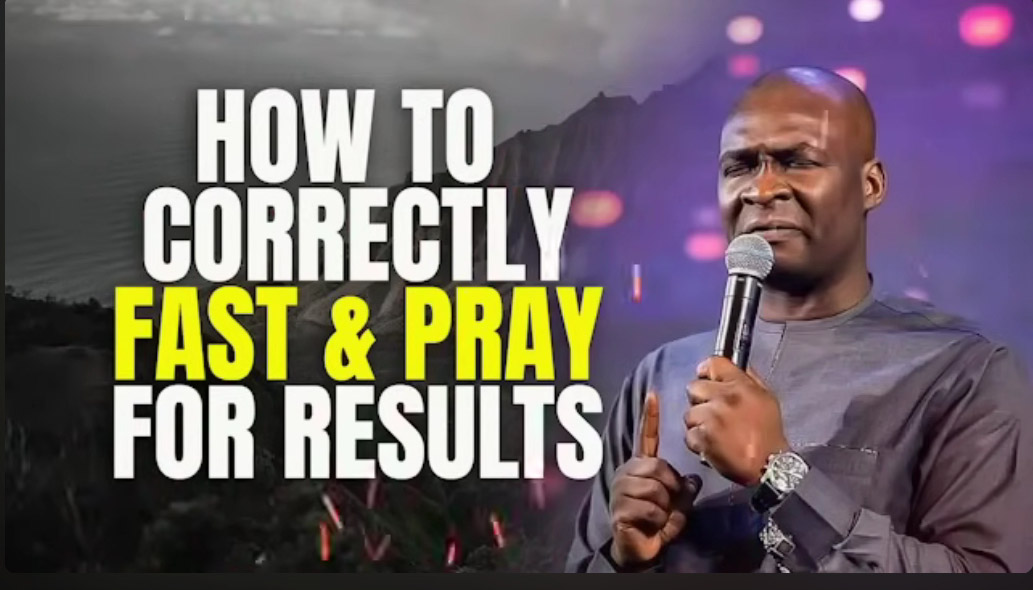 HOW TO FAST AND PRAY